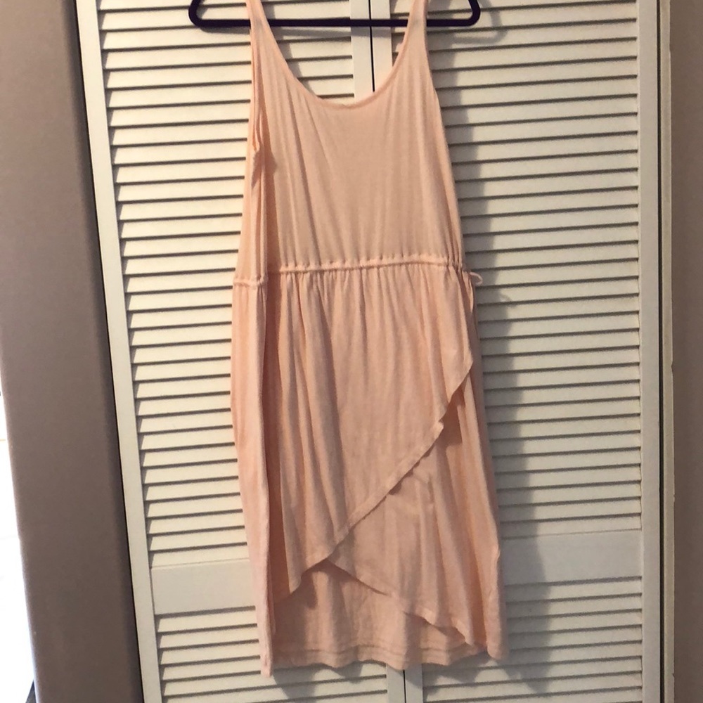 Synergy organic clothing dress pale pink